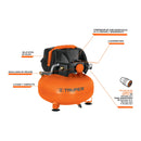 Compresor de Aire Libre de Aceite 24 Litros 2-2/3 HP Truper