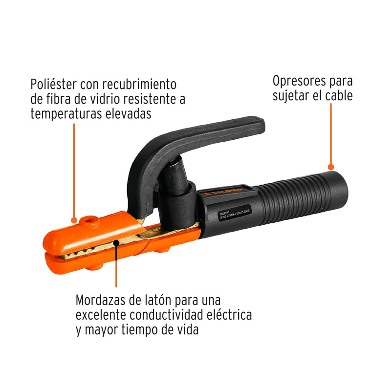 Pinza Porta Electrodo 300 A Truper