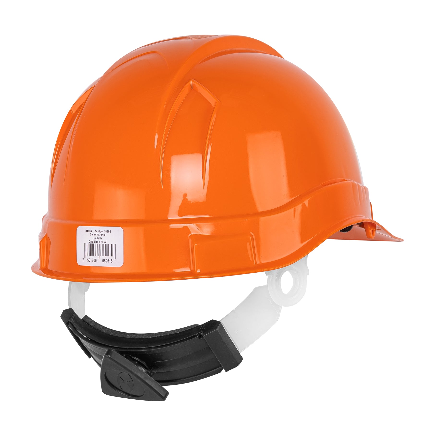 Casco de Seguridad Ajuste de Matraca Truper Naranja