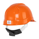 Casco de Seguridad Ajuste de Matraca Truper Naranja