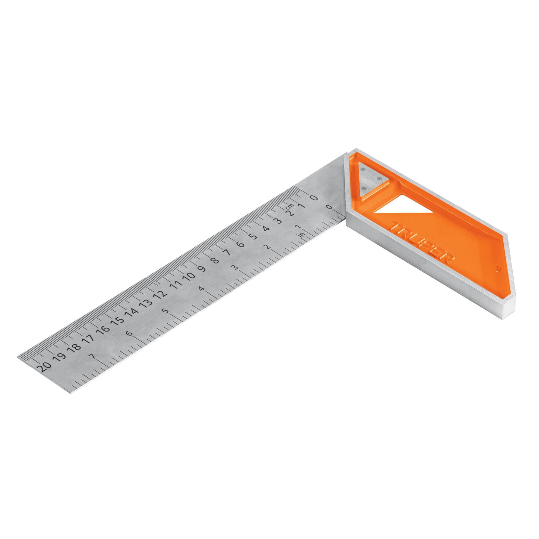Escuadra para Carpintero Mango de Aluminio  8" Truper