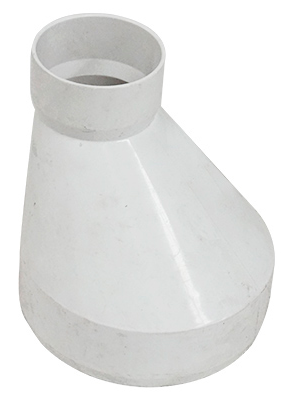Reduccion Bushing PVC Sanitario 150 mm X 100 mm (6" X 4")