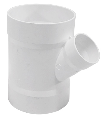 Yee PVC Sanitario Reducida 4" (100 mm) X 2" (50 mm)