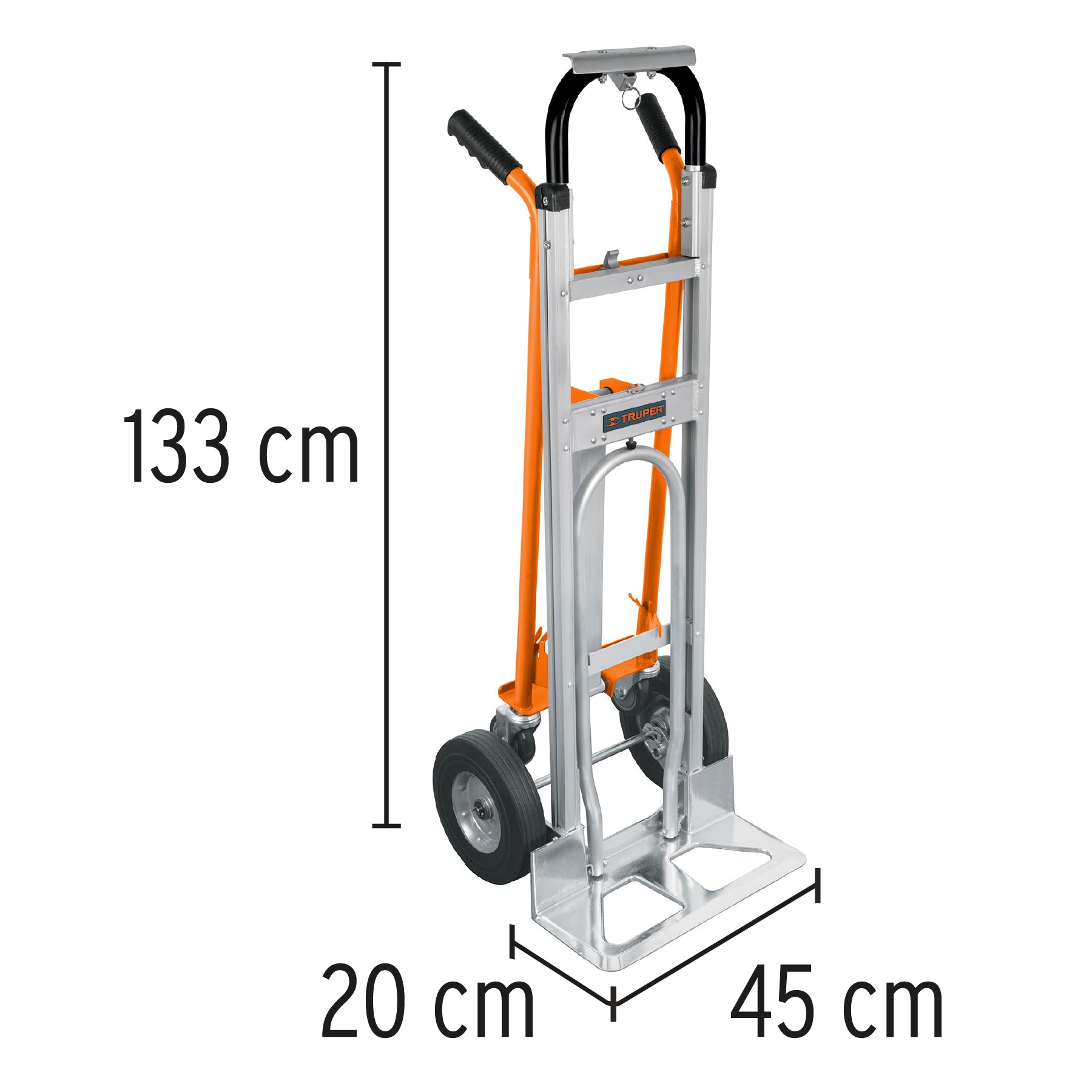 Diablo Convertible de Aluminio 350 Kilos Truper
