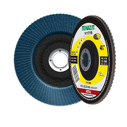 Disco Laminado 4"1/2 Austromex Tenazit Grano 120