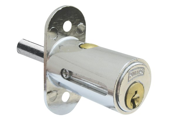 Cerradura para Mueble Puertas Corredizas 200 C Acabado Cromo Phillips