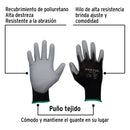 Guantes Textiles con Recubrimiento de Poliuretano Pretul Talla Mediana