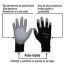 Guantes Textiles con Recubrimiento de Poliuretano Pretul Talla Grande
