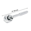 Matraca Cabeza de Pera para Dados Cuadro 1/2" Pretul