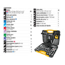 Juego de Herramientas Combinado 133 Piezas Pretul