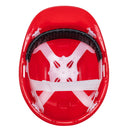 Casco de Seguridad Ajuste de Intervalos Pretul Rojo