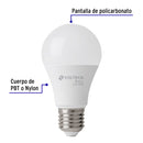 Foco LED Tipo Bulbo 10 Watts A19 E27 Volteck Basic Luz Blanca