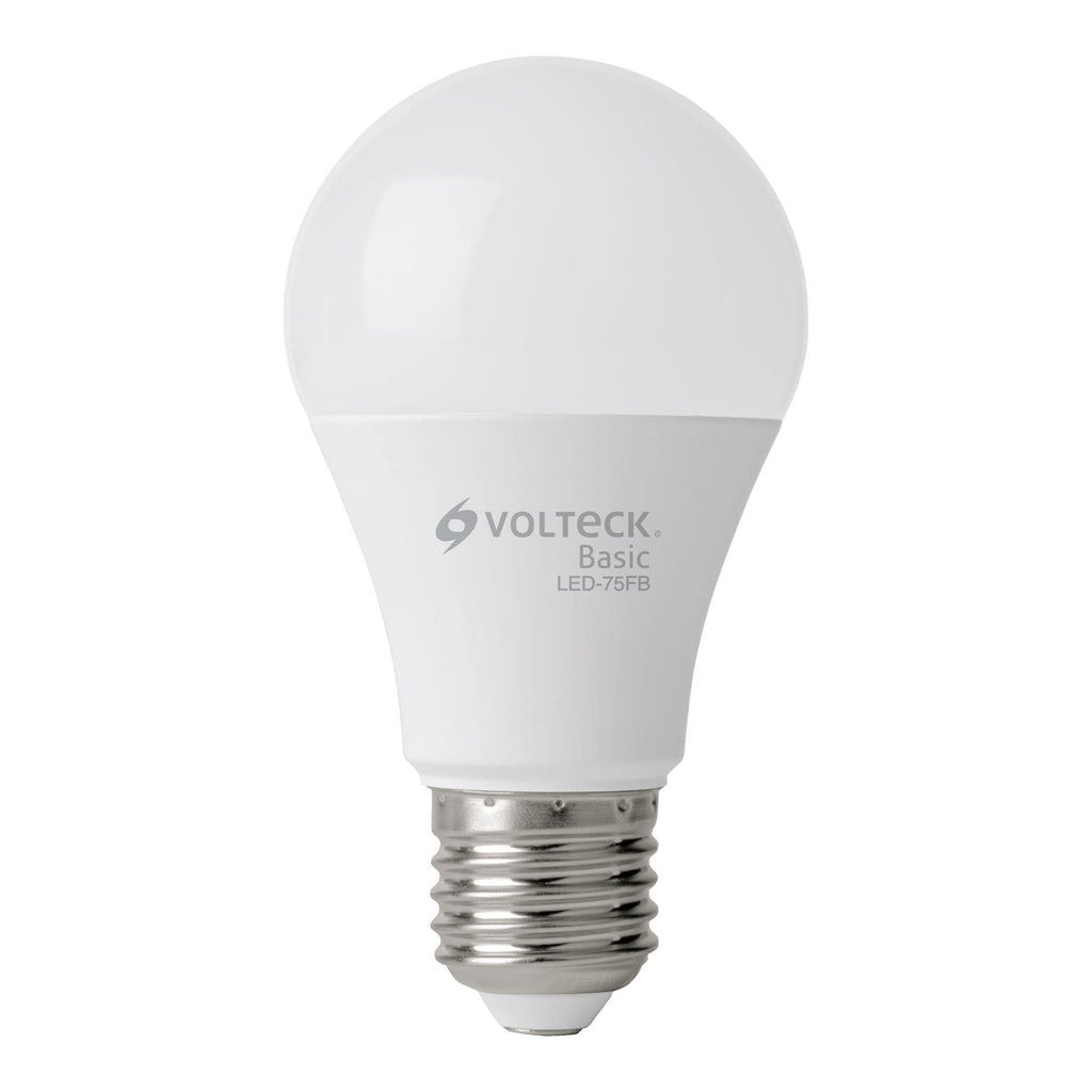 Foco Bulbo Led Foco LED Tipo Bulbo 10 Watts A19 E27 Volteck Basic Luz Blanca