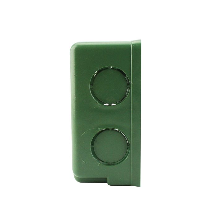 Caja Cuadrada Conduit PVC Verde 13 mm - 1/2" Sanelec