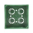 Caja Cuadrada Conduit PVC Verde 25 mm - 1"