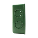 Caja Cuadrada Conduit PVC Verde 25 mm - 1"