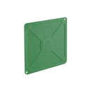 Tapa Cuadrada Conduit PVC Verde 13 mm - 1/2" Argos