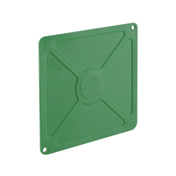 Tapa Cuadrada Conduit PVC Verde 19 mm - 3/4" Sanelec