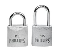 Candado Metalico Phillips 115 Gancho Largo 26 mm