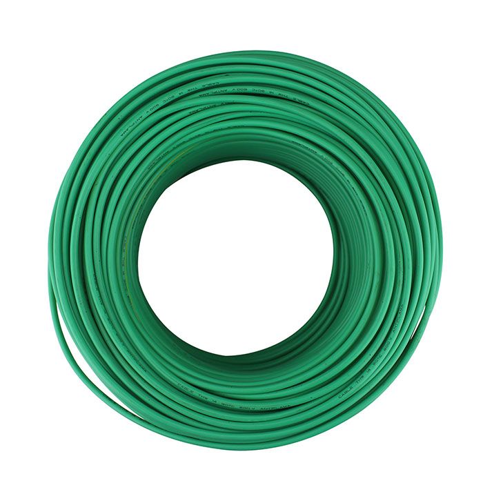 Cable THW Alucobre 14 AWG Verde Keer