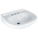 Lavabo Ceramico con Rebosadero Blanco Foset