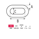 Cadena Pulida de 3/16" (5 mm) Fiero 1 Metro