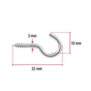 Armella Abierta 17 x 40 Fiero