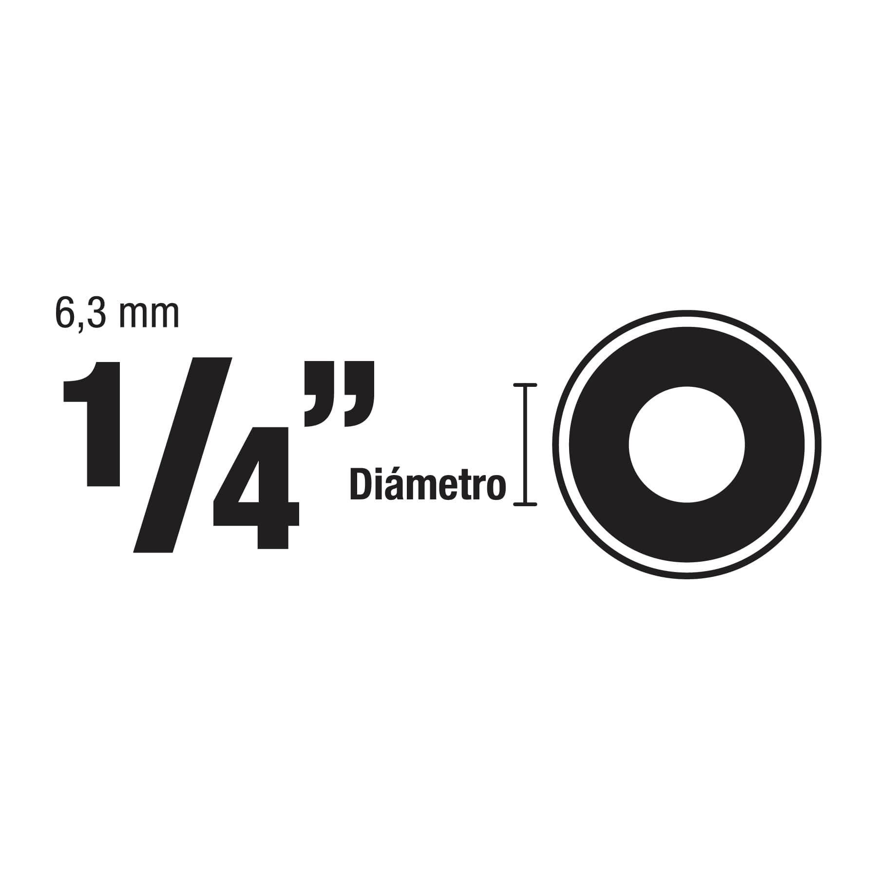 Rondana Plana 1/4" (6 mm) por Pieza Fiero