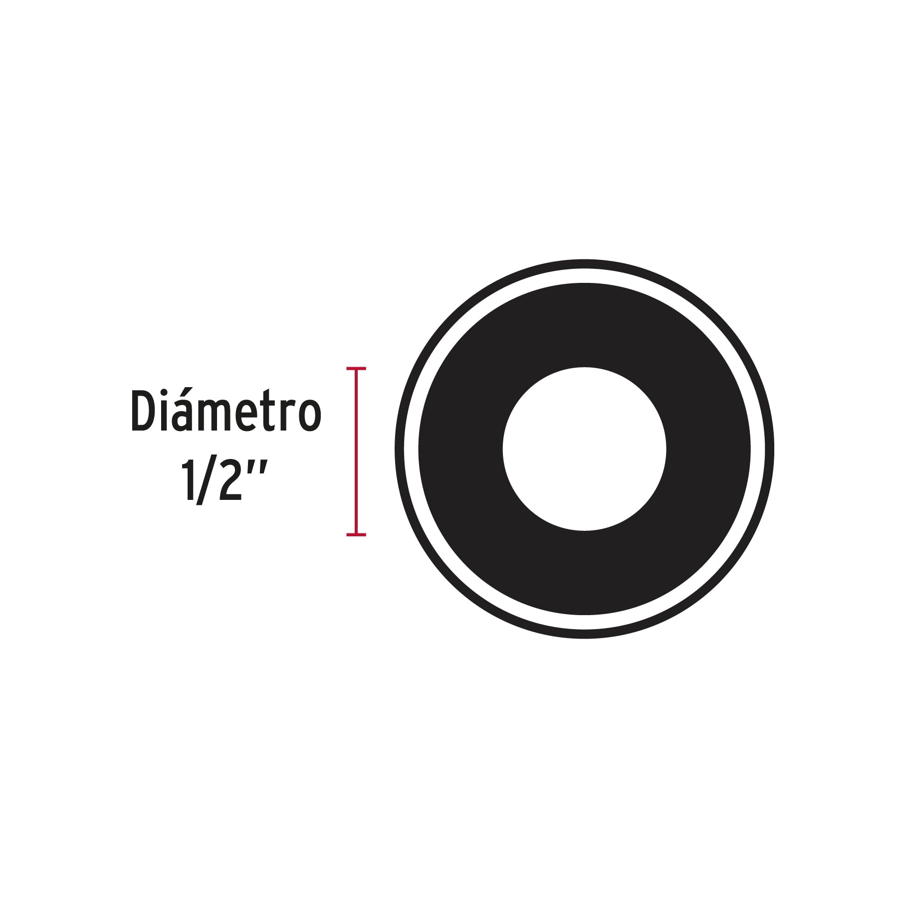 Rondana Plana Fiero 1/2" (13 mm)