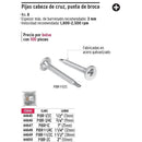 Pija Punta de Broca No 8 x 1" (25 mm) Fiero por Pieza