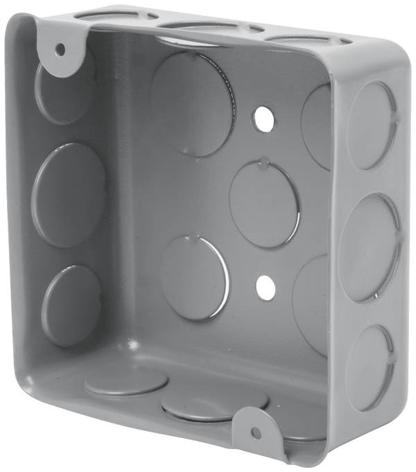 Caja Cuadrada Galvanizada 19 mm - 3/4"