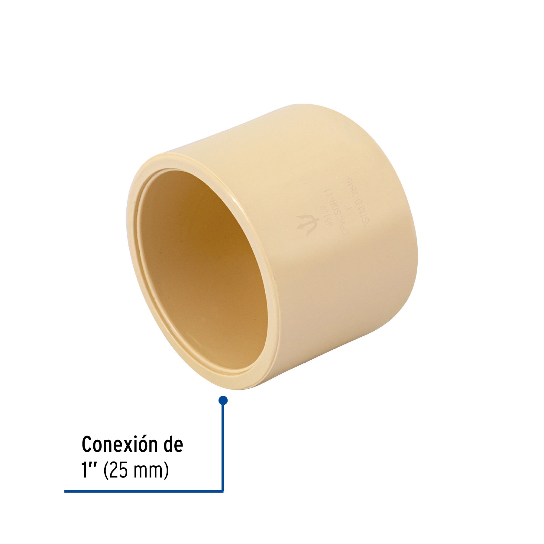 Tapon Capa CPVC Hidroflow 1" (25 mm)