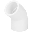 Codo PVC Hidraulico Saniflow 45° X  1/2" (13 mm)