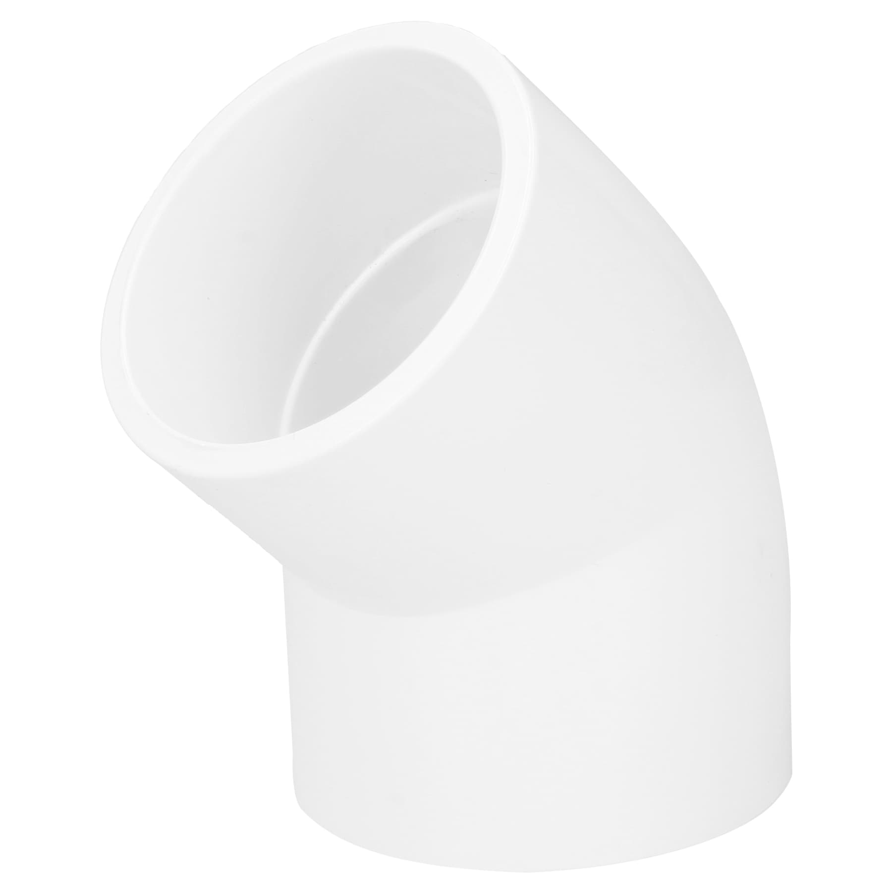 Codo PVC Hidraulico Saniflow 45° X 1"1/2 (38 mm)