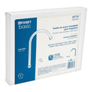 Cuello de Acero Inoxidable para Fregadero Alto/Curvo Acabado Cromo Foset