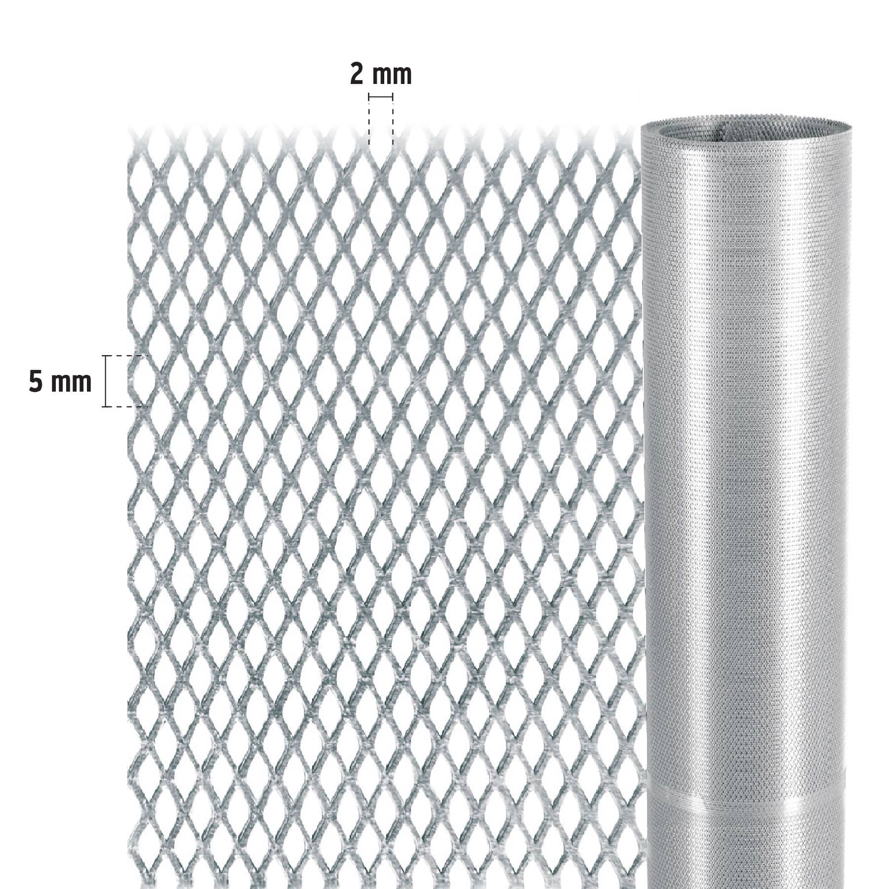 Malla Mosquitera Acero Galvanizado Altura 0.92 mts Fiero