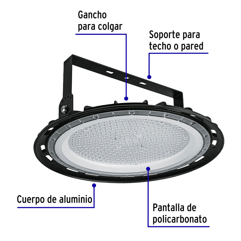 Luminario de LED High Bay 200 Watts Volteck