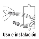 Capuchones para Cable Calibre 10 a 12 AWG Amarillo Bolsa con 10 Piezas Volteck