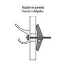 Sujetador Mariposa 3/16" x 3" Fiero por Pieza