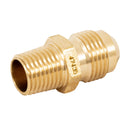 Niple Terminal para Gas 3/8" Flare x 1/4" NPT Foset
