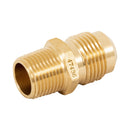 Niple Terminal para Gas 1/2" Flare x 3/8" NPT Foset