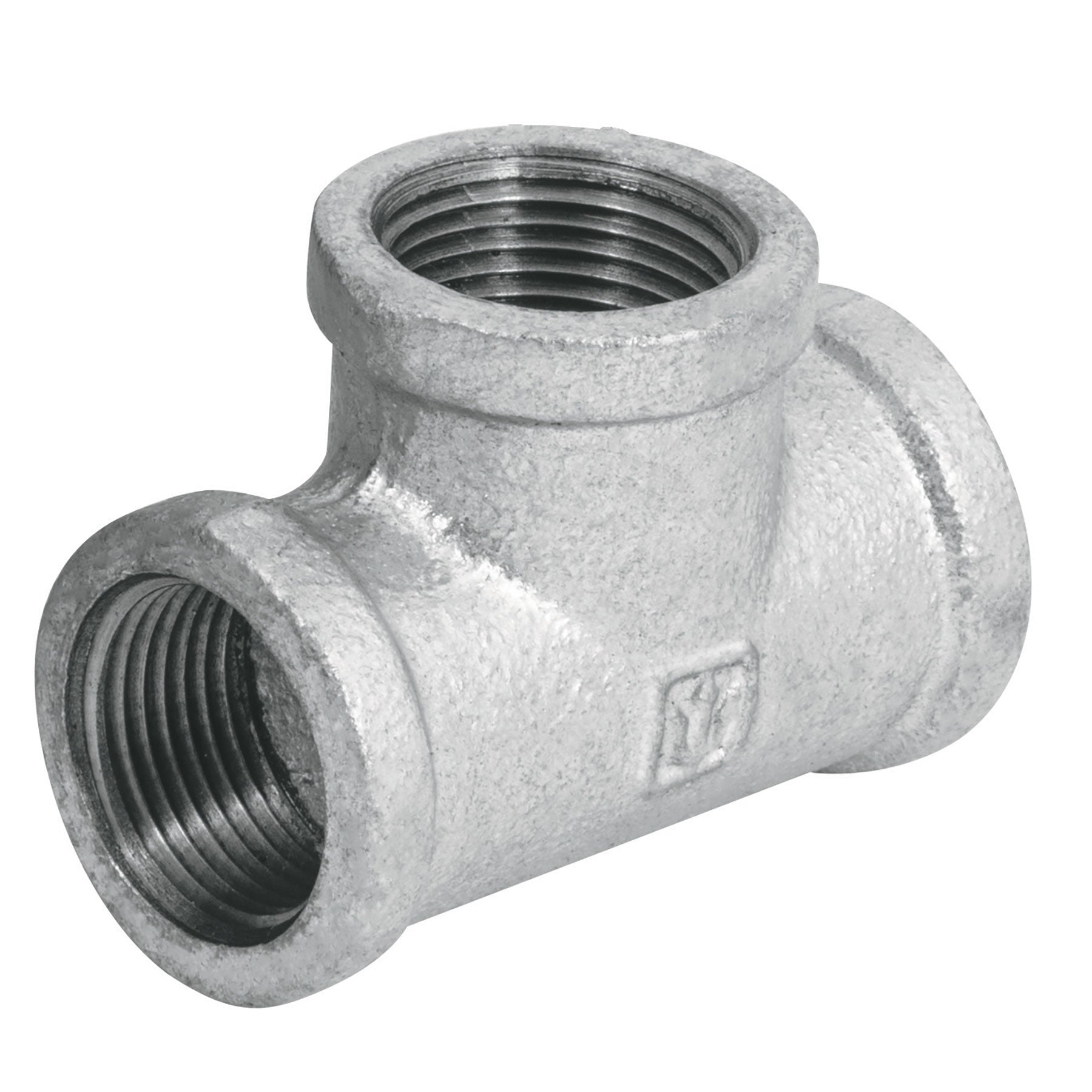 Tee Galvanizada 3/4" (19 mm) Galvaflow