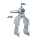 Abrazadera Unicanal 3/4" (19 mm) Volteck