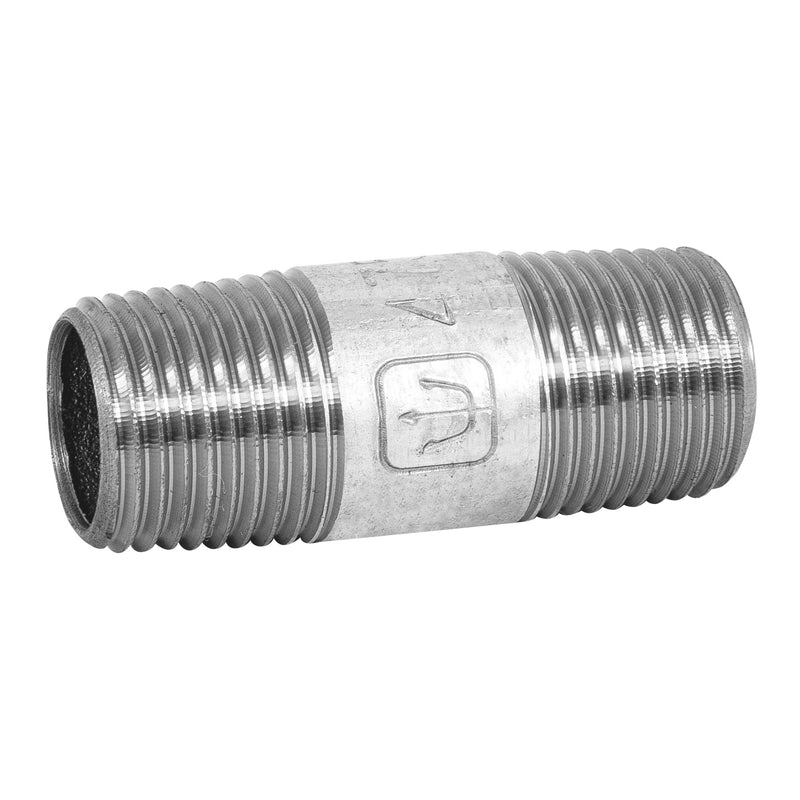 Niple Galvanizado 1/2" x  2" (13 mm x 5 cms) Galvaflow