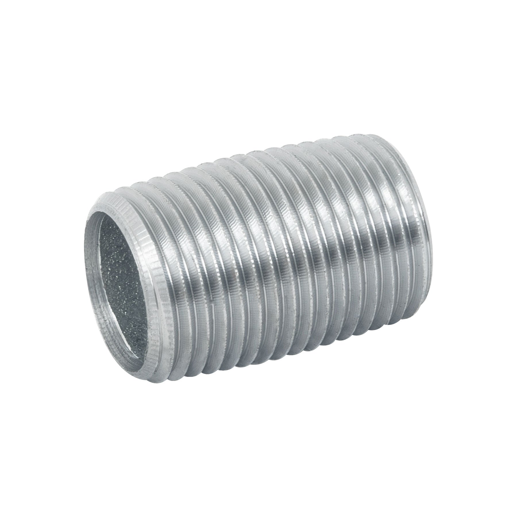 Niple Galvanizado 1/2" (13 mm) X Cuerda Corrida Galvaflow