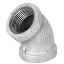 Codo Galvanizado 45° x 3/4" (19 mm) Galvaflow