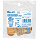 Valvula de llenado 1"1/4 para Tanque Estacionario de Gas L.P. Foset