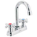 Mezcladora para Lavabo 4" Tipo Bar Manerales Cruceta Foset Basic