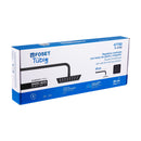 Regadera Cuadrada  8" con Brazo y Chapeton Foset Tubig Negro Mate