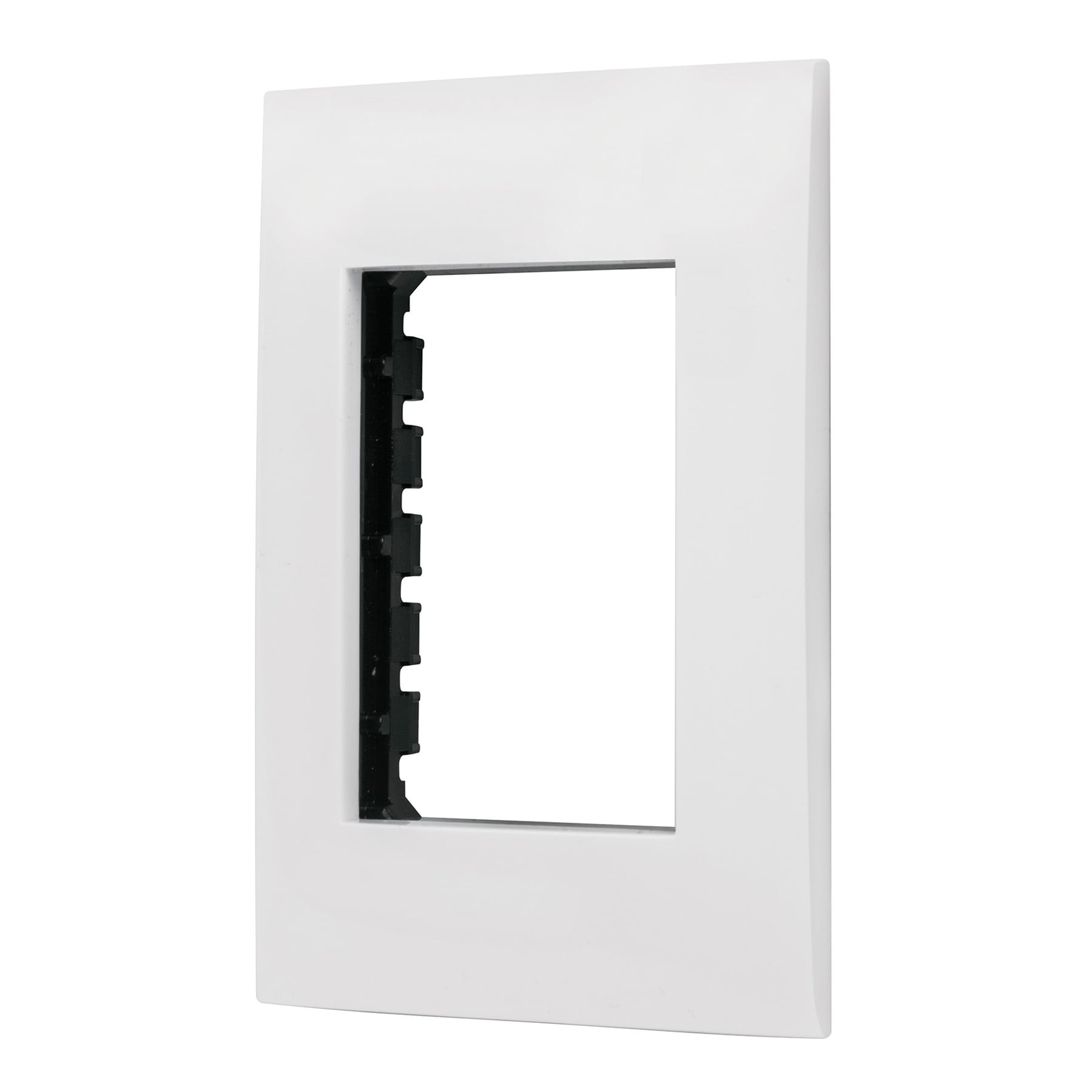 Placa 3 Modulos Blanco Oslo Volteck